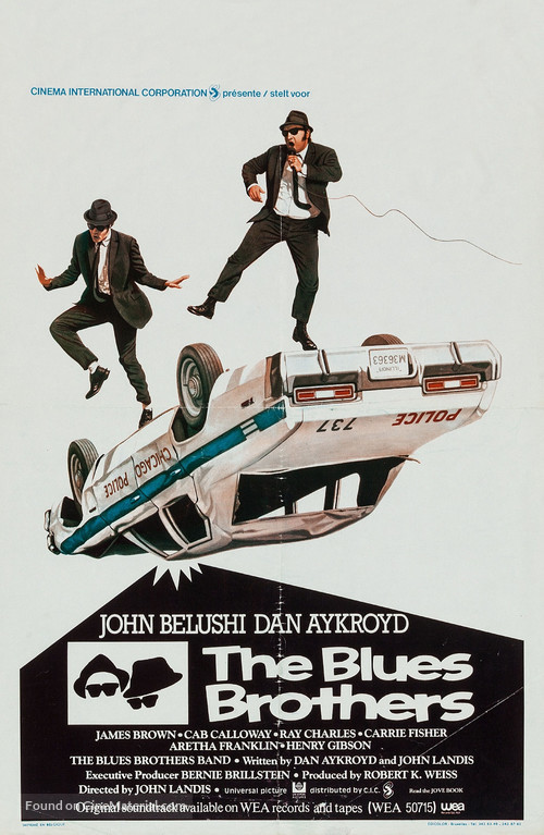 The Blues Brothers - Belgian Movie Poster
