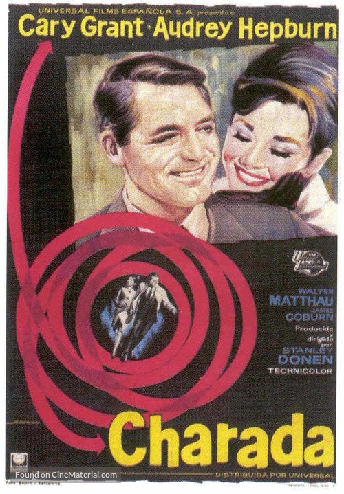 Charade - Spanish Movie Poster