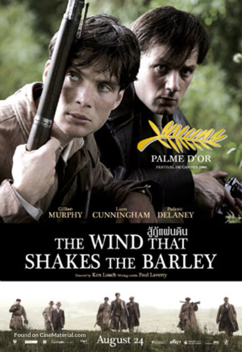 The Wind That Shakes the Barley - Thai poster