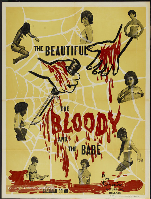 The Beautiful, the Bloody, and the Bare - Movie Poster