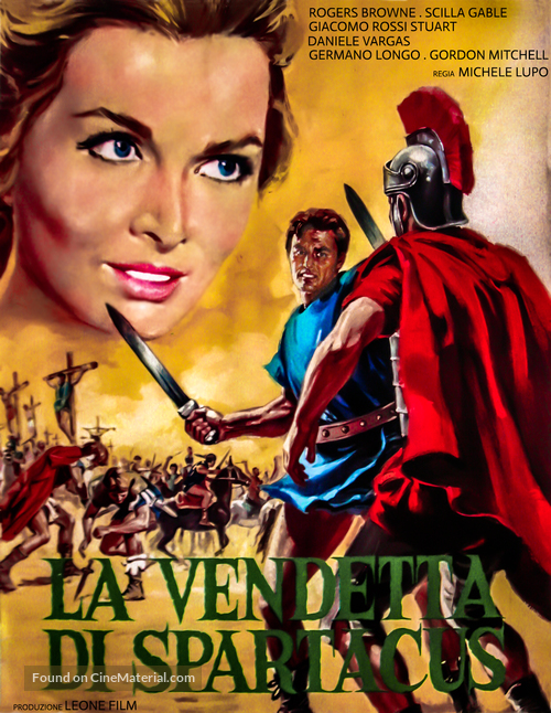 La vendetta di Spartacus - Italian Movie Poster