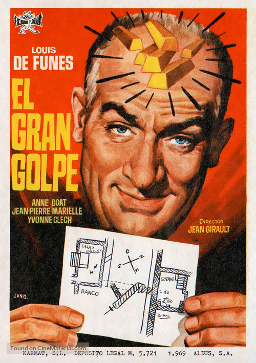 Faites sauter la banque! - Spanish Movie Poster