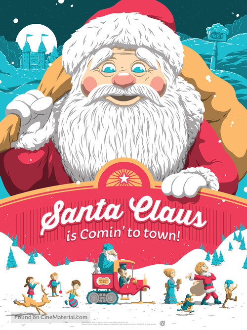 Santa Claus Is Comin&#039; to Town - Homage movie poster