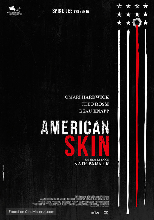 American Skin - Italian Movie Poster