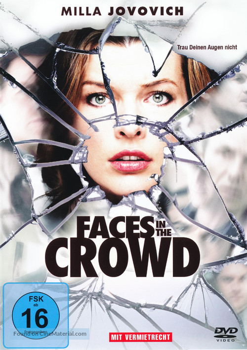 Faces in the Crowd - German Movie Cover