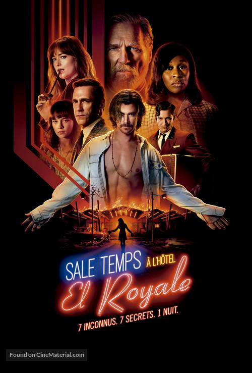 Bad Times at the El Royale - French Movie Cover