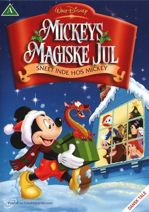 Mickey&#039;s Magical Christmas: Snowed in at the House of Mouse - Danish DVD movie cover