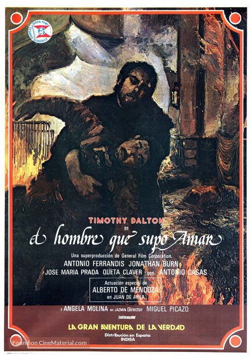 Hombre que supo amar, El - Spanish Movie Poster