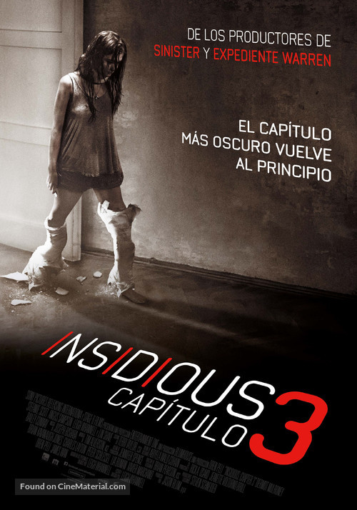 Insidious: Chapter 3 - Spanish Movie Poster