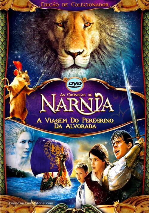 The Chronicles of Narnia: The Voyage of the Dawn Treader - Brazilian Movie Cover