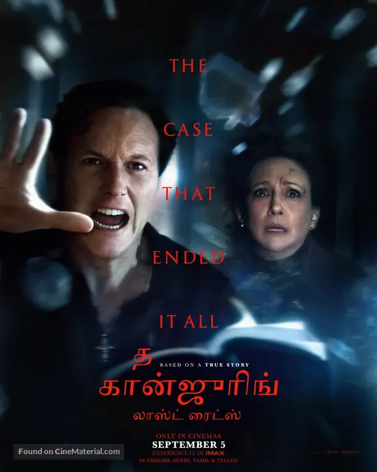 The Conjuring: Last Rites - Indian Movie Poster