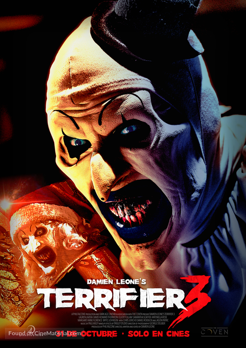 Terrifier 3 - Spanish Movie Poster