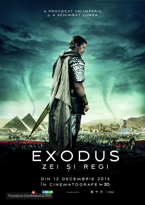 Exodus: Gods and Kings - Romanian Movie Poster