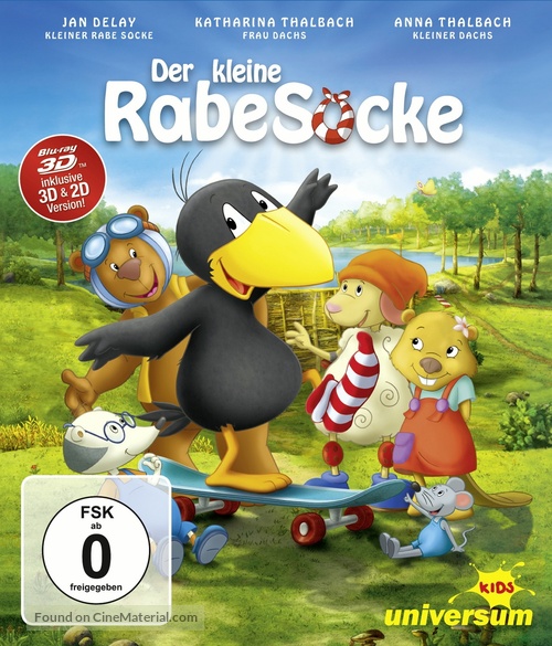 Der kleine Rabe Socke - German Blu-Ray movie cover
