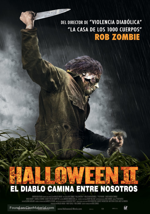 Halloween II - Chilean Movie Poster