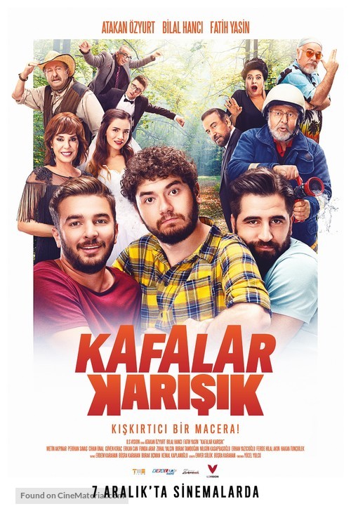 Kafalar Karisik - Turkish Movie Poster