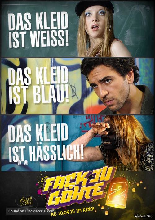 Fack Ju G&ouml;hte 2 - German Movie Poster