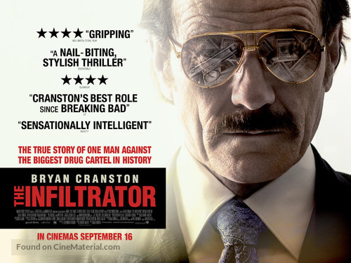 The Infiltrator - British Movie Poster