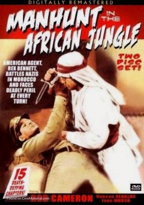 Secret Service in Darkest Africa - DVD movie cover