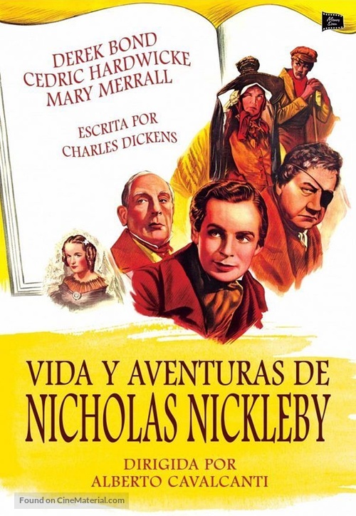 Nicholas Nickleby - Spanish DVD movie cover