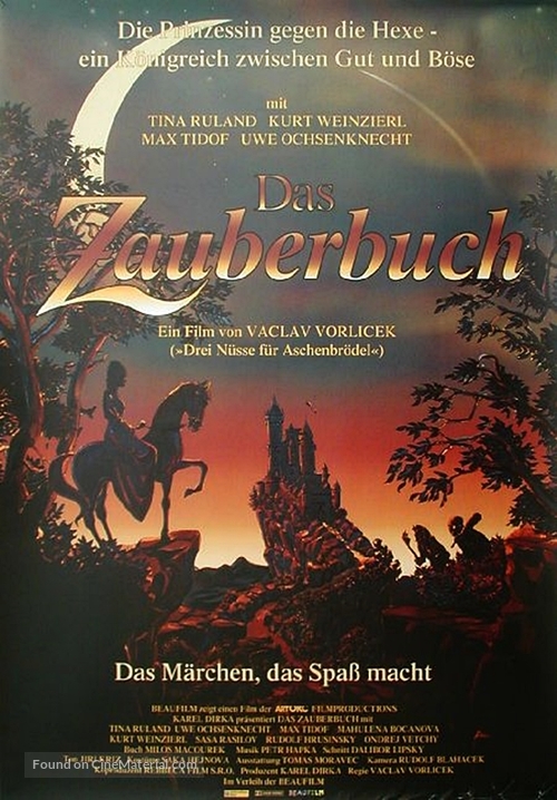 Das Zauberbuch - German Movie Poster