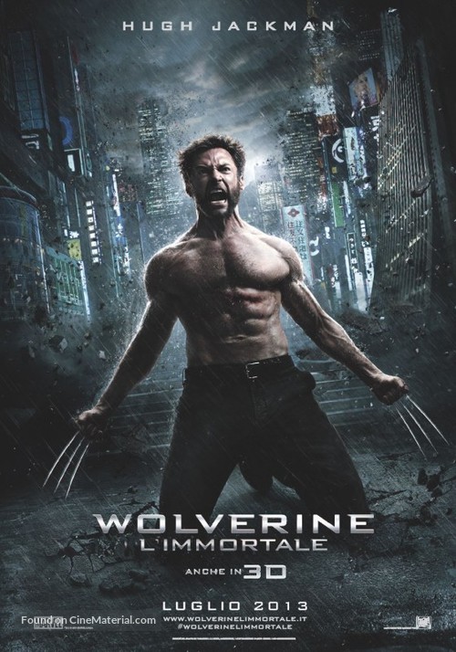 The Wolverine - Italian Movie Poster