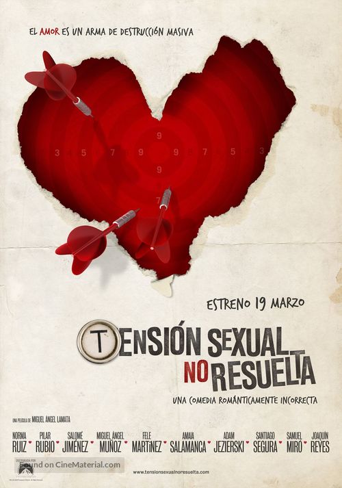 Tensi&oacute;n sexual no resuelta - Spanish Movie Poster