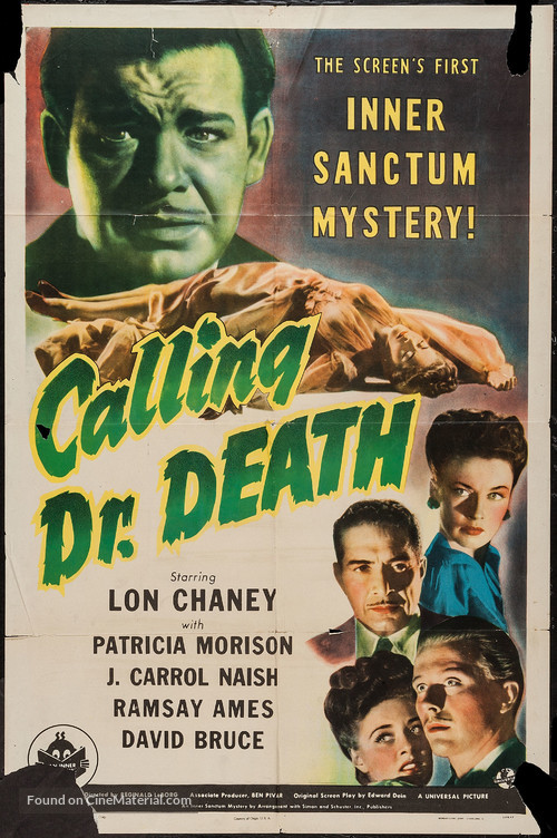 Calling Dr. Death - Movie Poster