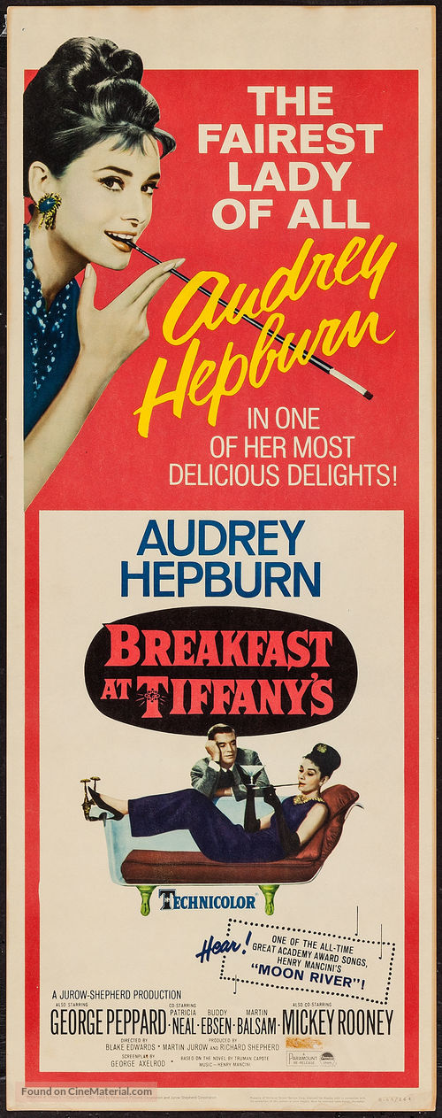 Breakfast at Tiffany&#039;s - Movie Poster