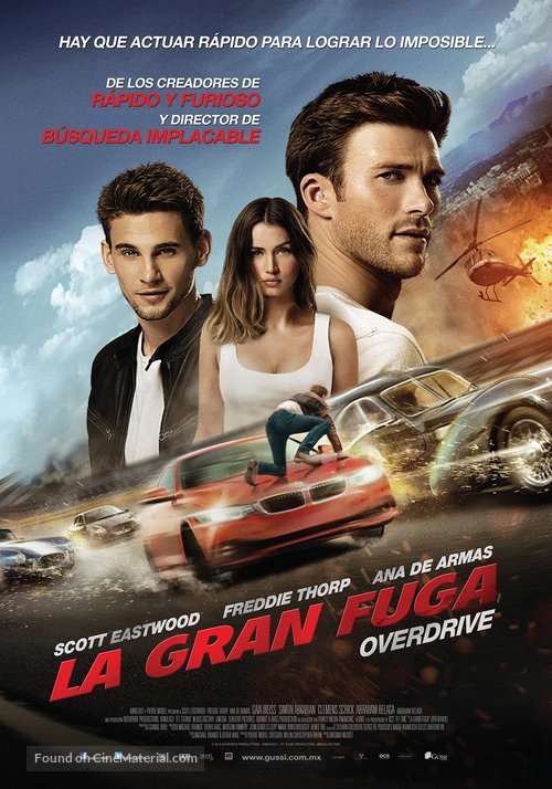 Overdrive - Mexican Movie Poster