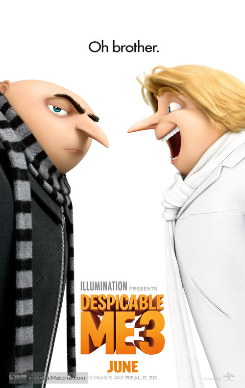 Despicable Me 3 - Advance movie poster