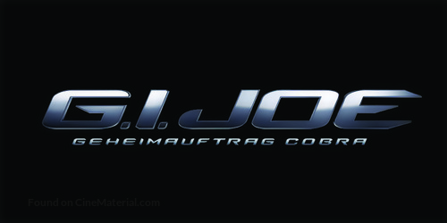 G.I. Joe: The Rise of Cobra - German Logo