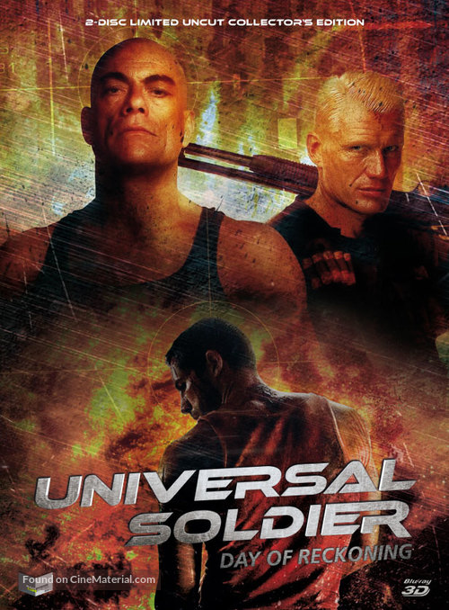 Universal Soldier: Day of Reckoning - Austrian Blu-Ray movie cover