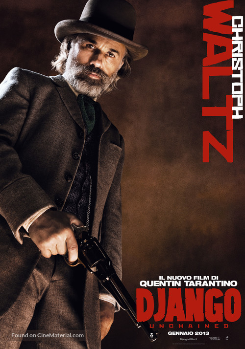 Django Unchained - Italian Movie Poster