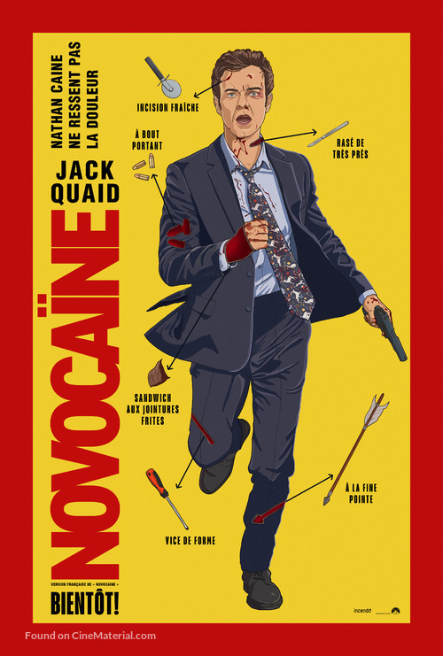 Novocaine - Canadian Movie Poster