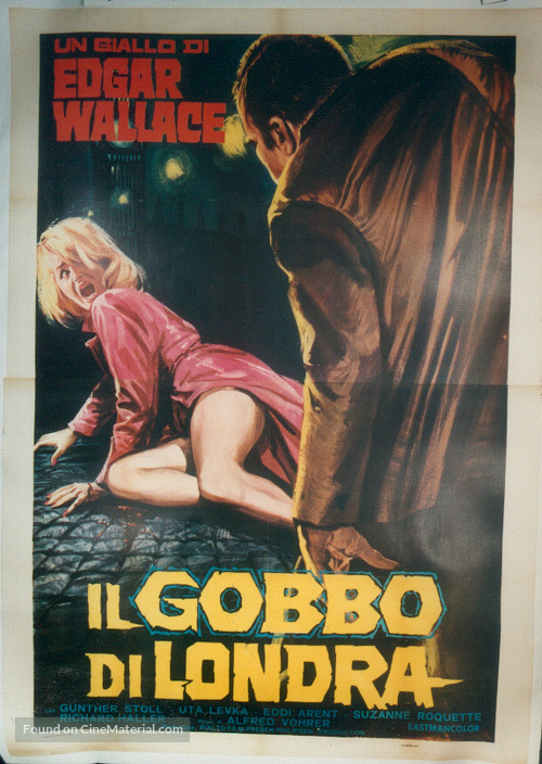 Der Bucklige von Soho - Italian Movie Poster