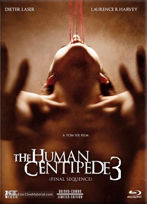 The Human Centipede III (Final Sequence) - Austrian Blu-Ray movie cover