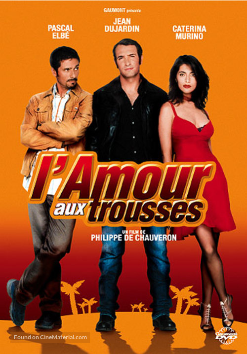 L&#039;amour aux trousses - French DVD movie cover