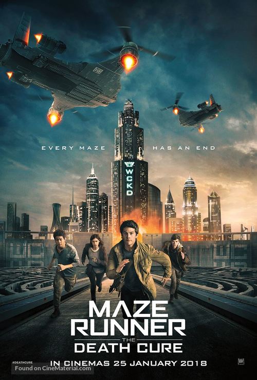 Maze Runner: The Death Cure - Malaysian Movie Poster