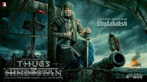 Thugs of Hindostan - Indian Movie Poster