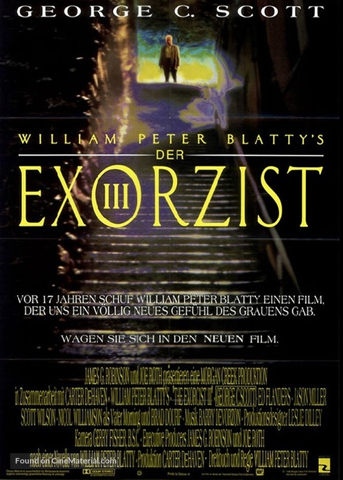 The Exorcist III - German Movie Poster