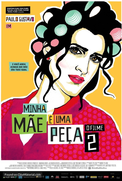 Minha M&atilde;e &eacute; uma Pe&ccedil;a 2: O Filme - Brazilian Movie Poster