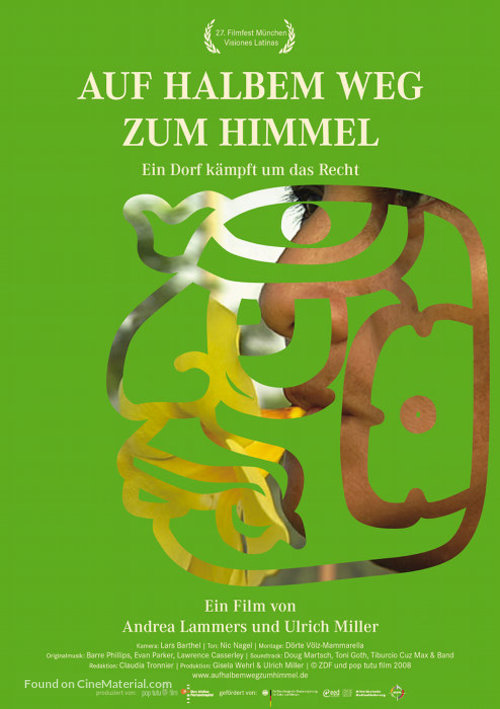Auf halbem Weg zum Himmel - German Movie Poster