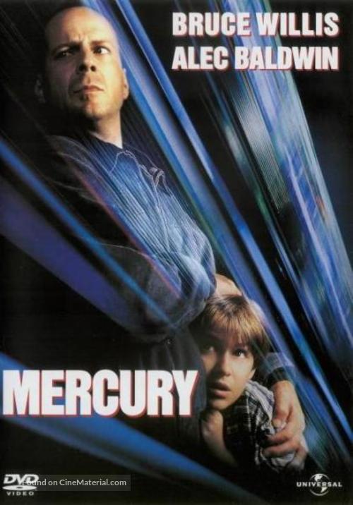 Mercury Rising - Czech DVD movie cover