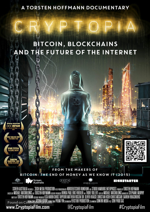 Cryptopia: Bitcoin, Blockchains and the Future of the Internet - Movie Poster