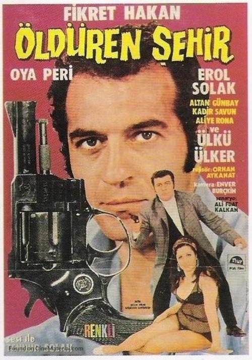 &Ouml;ld&uuml;ren sehir - Turkish Movie Poster