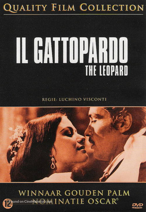 Il gattopardo (1963) Dutch dvd movie cover