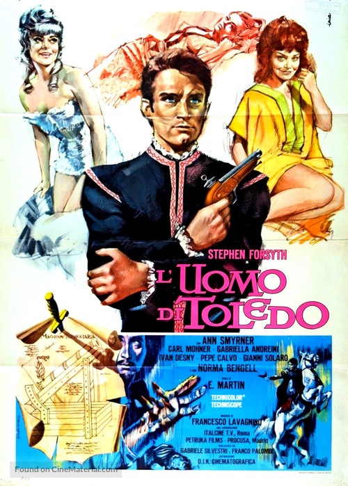 L&#039;uomo di Toledo - Italian Movie Poster