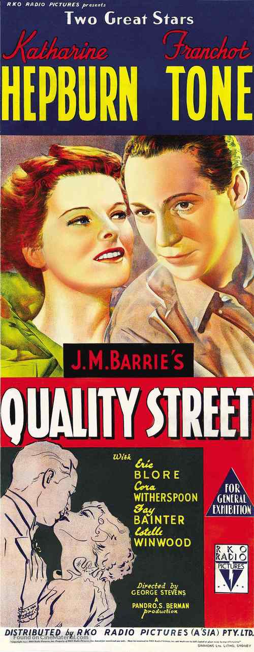 Quality Street - Australian Movie Poster
