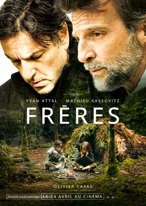 Fr&egrave;res - French Movie Poster